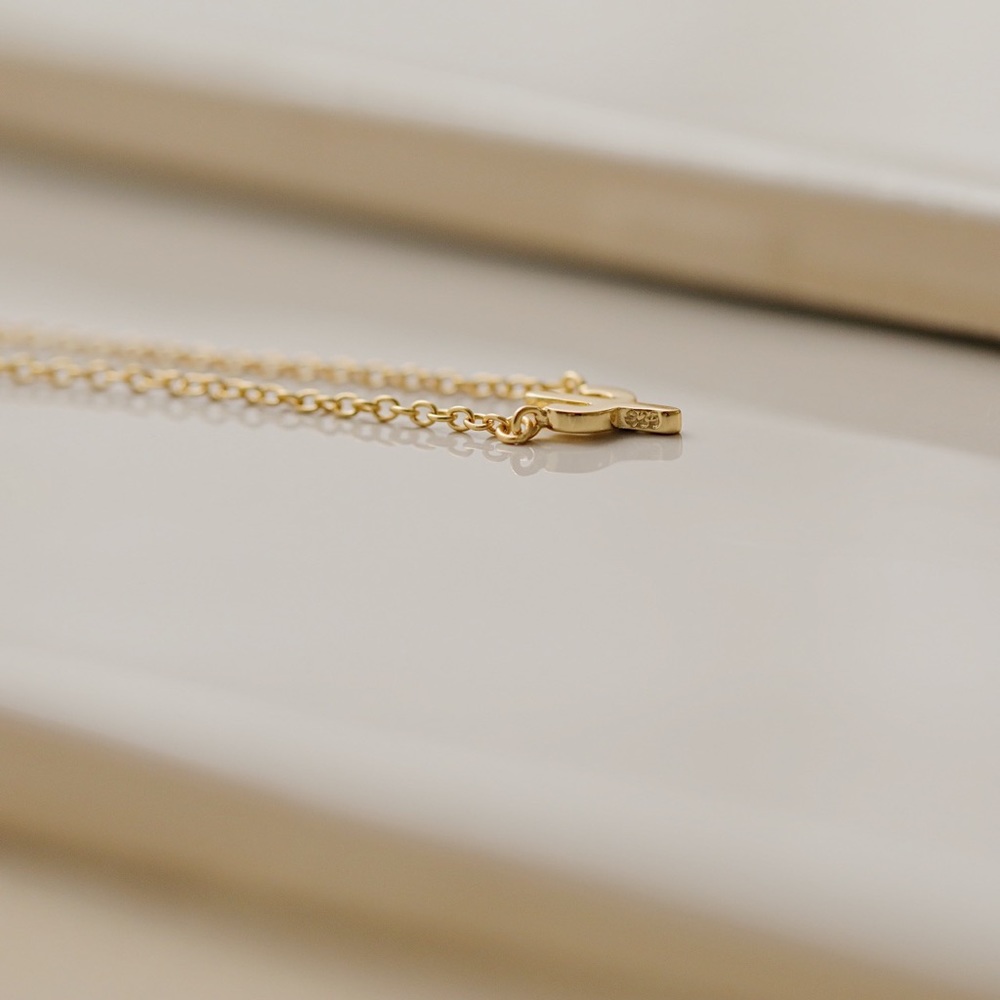 Petite Cactus Necklace | 14k Gold Plated - Picture 3 of 5